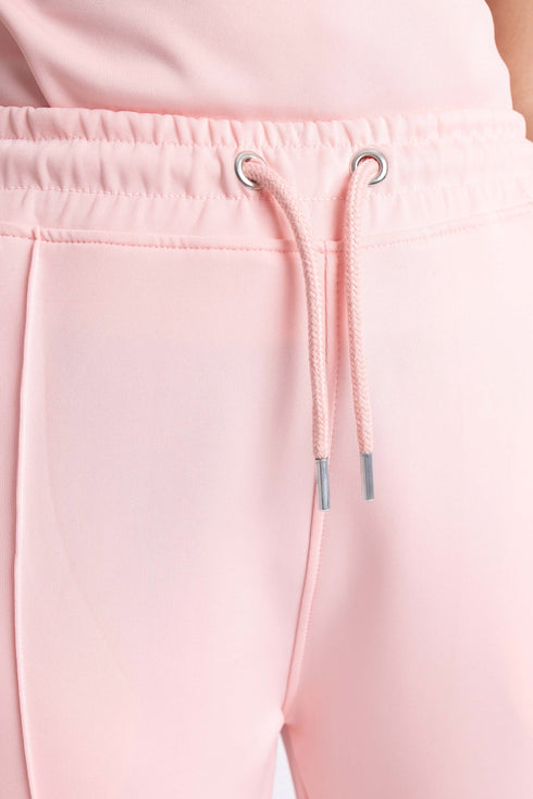 The Candy Pink Straight Fit Pants